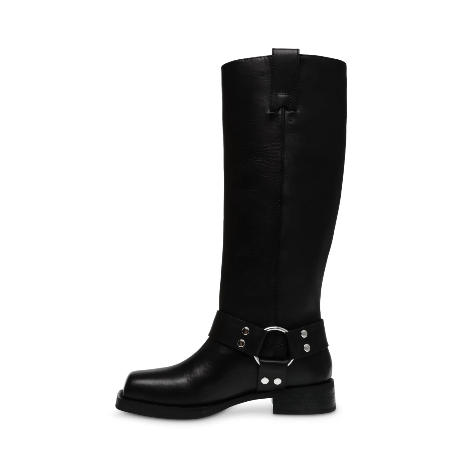 Steve Madden Rodeo Drive Boots Black Leather 8 Steve Madden Rodeo Drive Boots Black Leather - Image 6
