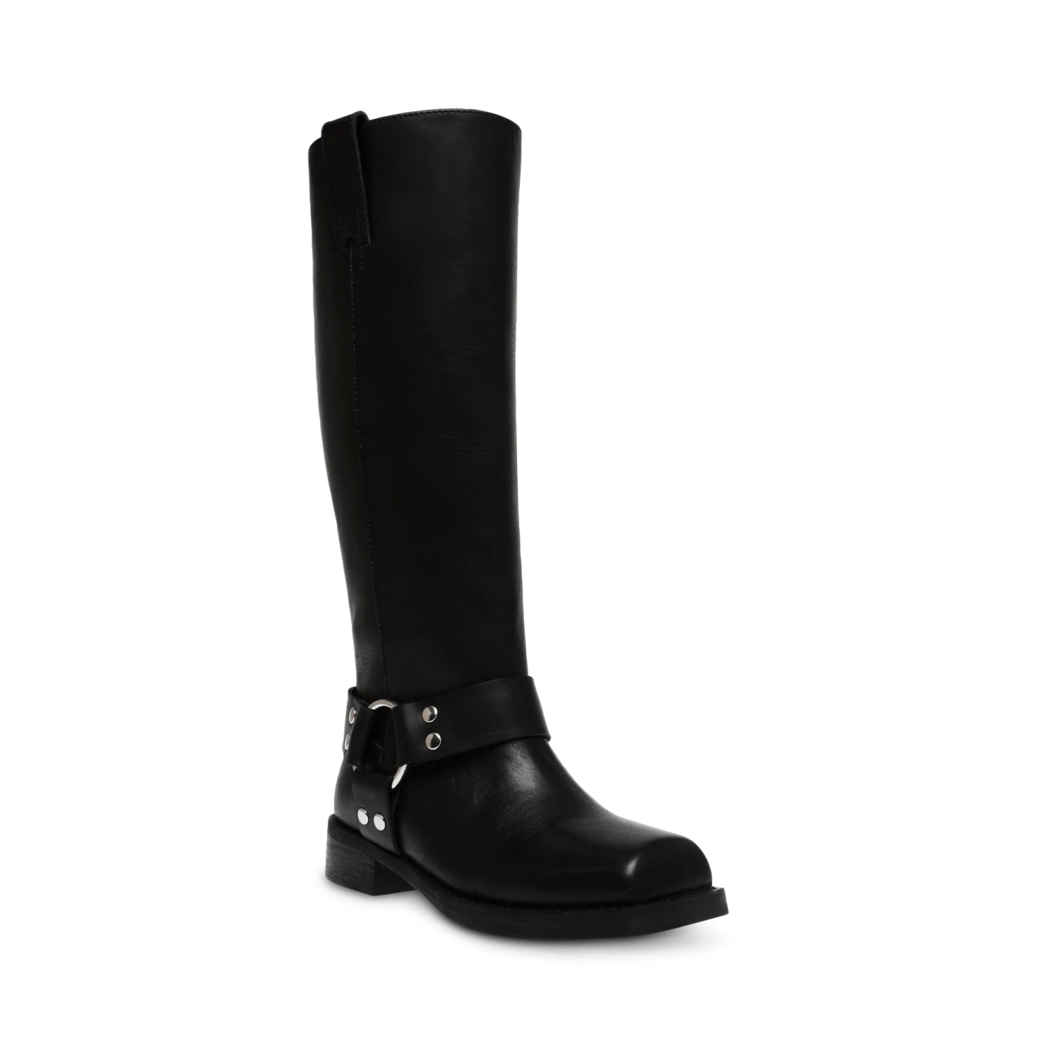 Steve Madden Rodeo Drive Boots Black Leather 4 Steve Madden Rodeo Drive Boots Black Leather - Image 2