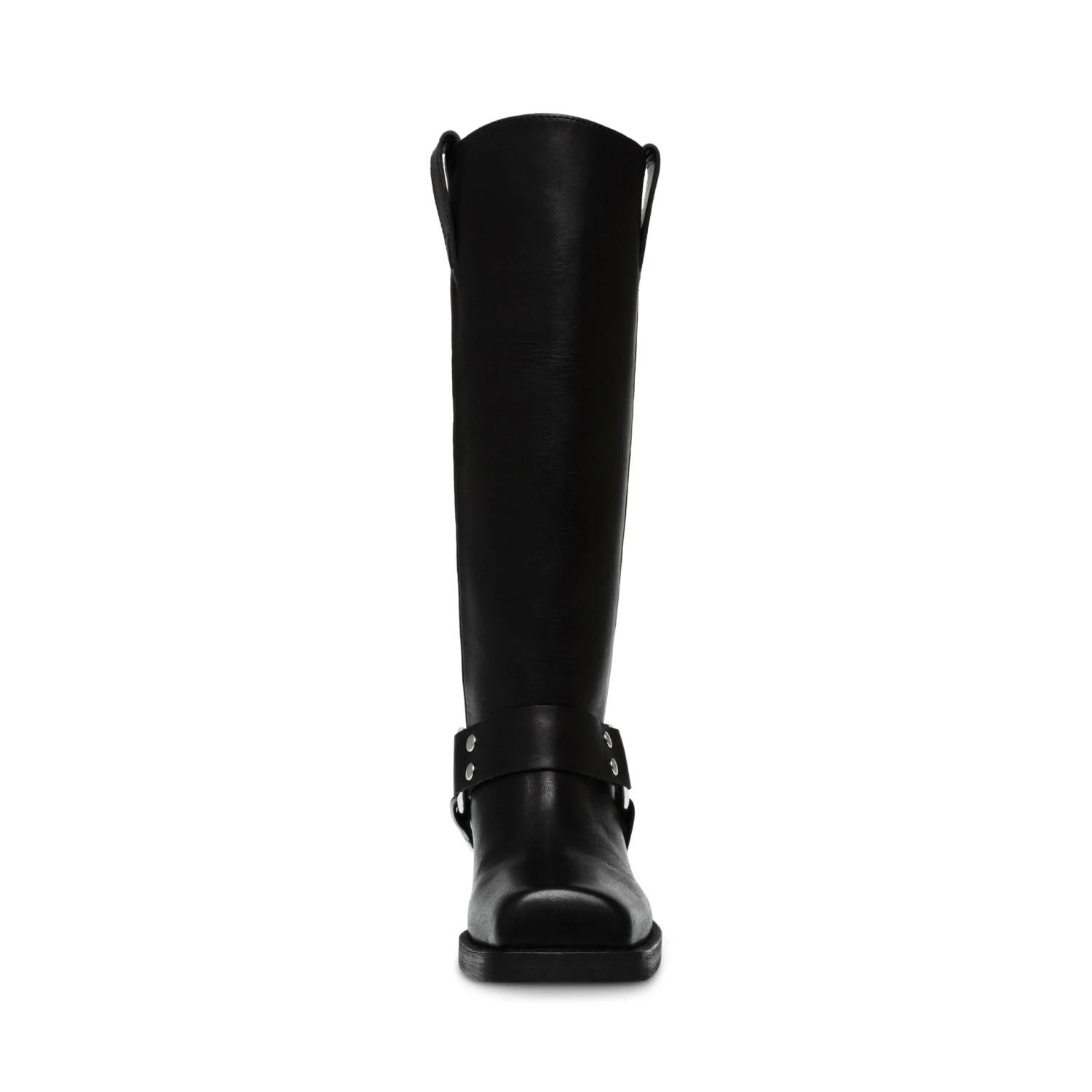 Steve Madden Rodeo Drive Boots Black Leather 6 Steve Madden Rodeo Drive Boots Black Leather - Image 4