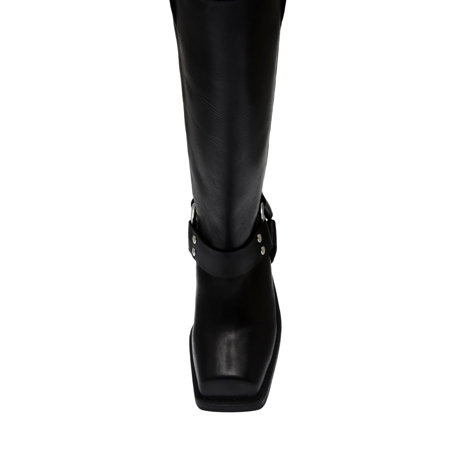 Steve Madden Rodeo Drive Boots Black Leather 5 Steve Madden Rodeo Drive Boots Black Leather - Image 3