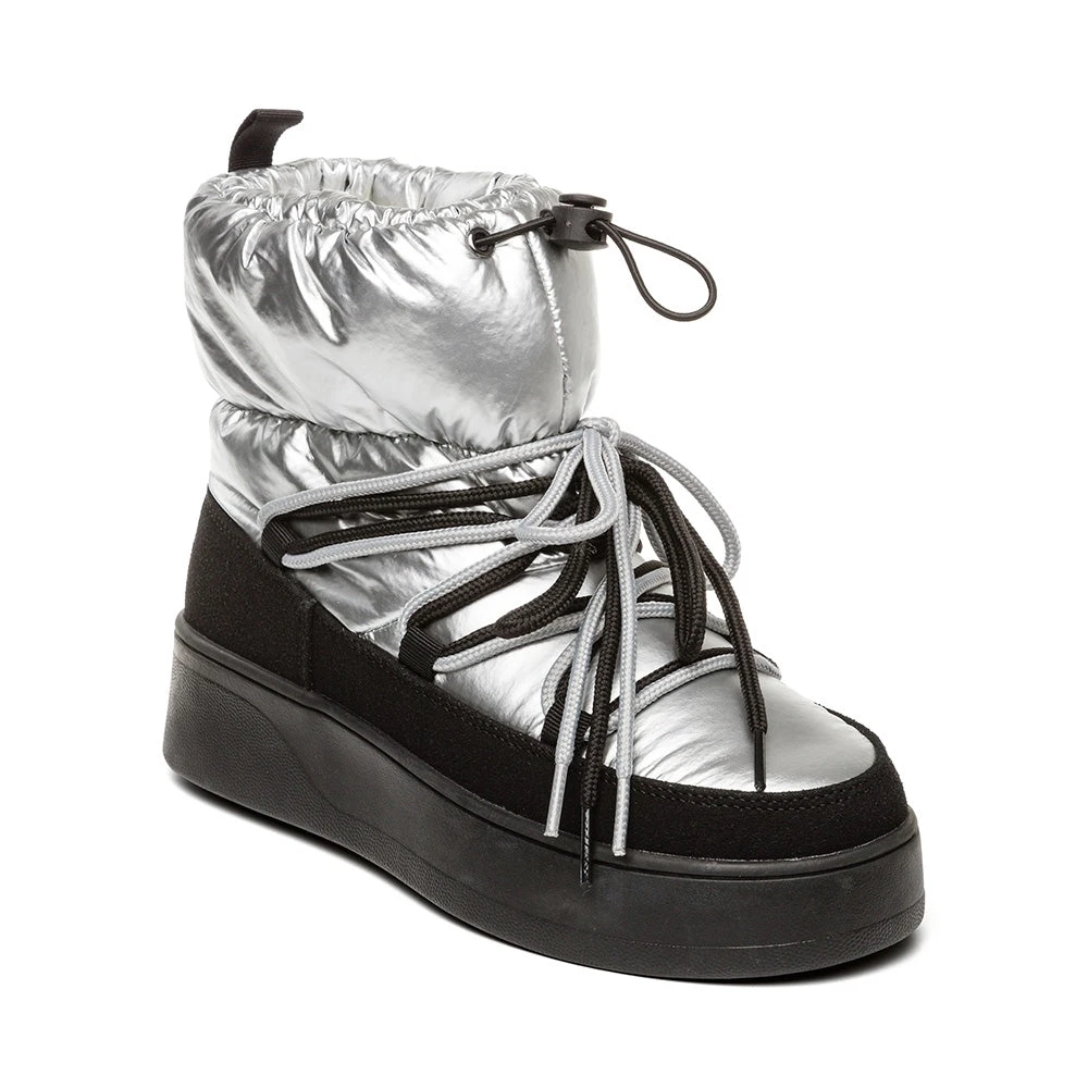 Steve Madden Zienna Boots Silver 4 Steve Madden Zienna Boots Silver - Image 2