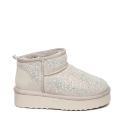 Steve Madden Clydes Boots Grey Stone