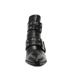 Steve Madden Grazia Boots Black Leather -Steve Madden Shop SM11003467 03001 017 04