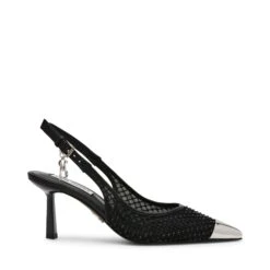 Steve Madden Vixyn Slingbacks Black