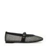 Steve Madden Rejoice M Flat Shoe Black Mesh -Steve Madden Shop SM11003561 04005 00E 01