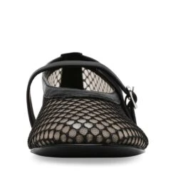 Steve Madden Rejoice M Flat Shoe Black Mesh -Steve Madden Shop SM11003561 04005 00E 03