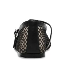 Steve Madden Rejoice M Flat Shoe Black Mesh -Steve Madden Shop SM11003561 04005 00E 04