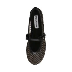 Steve Madden Rejoice M Flat Shoe Black Mesh -Steve Madden Shop SM11003561 04005 00E 05