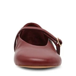 Steve Madden Rejoice Flat Shoe Cherry Mah Leather 9 Steve Madden Rejoice Flat Shoe Cherry Mah Leather -Steve Madden Shop SM11003565 03001 2CM 03