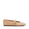 Steve Madden Rejoice Flat Shoe Camel Suede -Steve Madden Shop SM11003565 03002 235 01