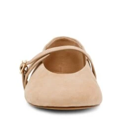 Steve Madden Rejoice Flat Shoe Camel Suede -Steve Madden Shop SM11003565 03002 235 03