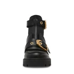 Steve Madden Harlows Bootie Black Leather -Steve Madden Shop SM11003568 03001 017 03