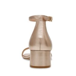 Steve Madden Gena Sandal Buff Gold Leather -Steve Madden Shop SM11003579 03001 BG9 05