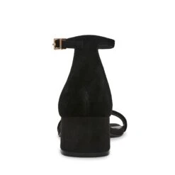 Steve Madden Gena Sandal Black Suede -Steve Madden Shop SM11003579 03002 015 05