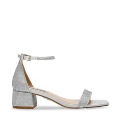 Steve Madden Gena R Sandal Silver