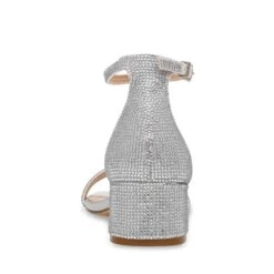 Steve Madden Gena R Sandal Silver -Steve Madden Shop SM11003580 04003 751 05