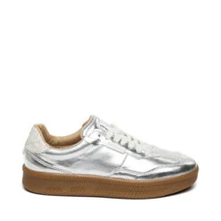 Steve Madden Euphoria Trainer Silver