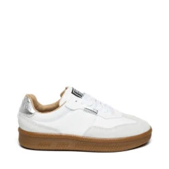 Steve Madden Euphoria Sneaker White Silver