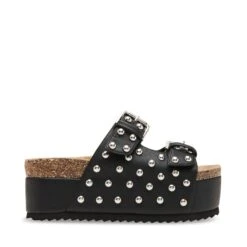 Steve Madden Kali S Sandals Black With Studs