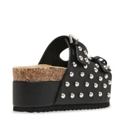 Steve Madden Kali S Sandals Black With Studs -Steve Madden Shop SM11003594 02002 032 05