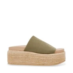 Steve Madden Blinky Sandals Olive