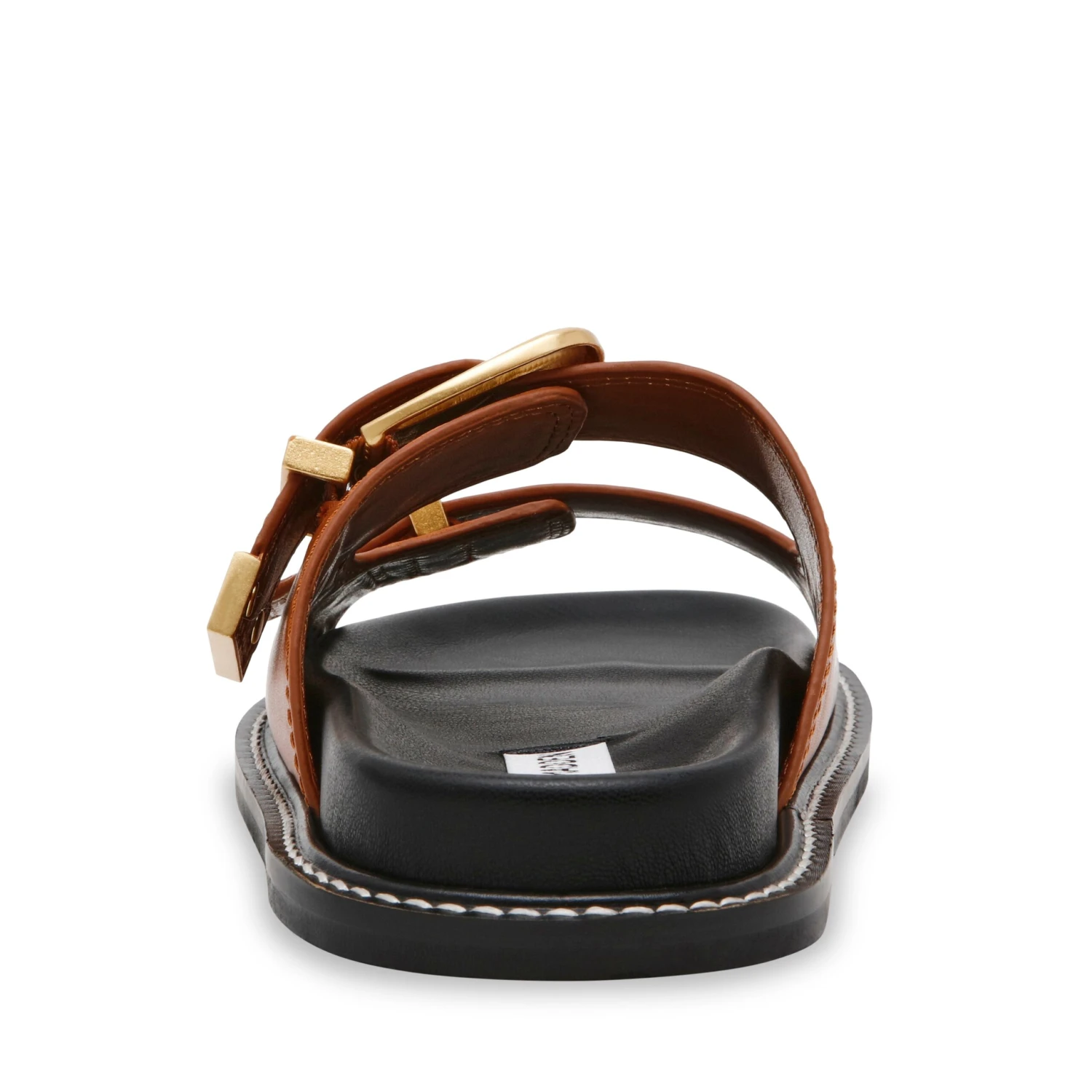 Steve Madden Arch Slides Cognac Leather 6 Steve Madden Arch Slides Cognac Leather - Image 4