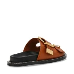 Steve Madden Arch Slides Cognac Leather 12 Steve Madden Arch Slides Cognac Leather -Steve Madden Shop SM11003596 03001 247 05
