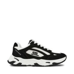 Steve Madden Sneak Peak Sneaker Black Suede