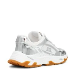 Steve Madden Sneak Peak Sneaker Silver -Steve Madden Shop SM11003599 04005 751 05