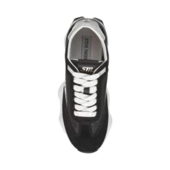 Steve Madden Setback Sneaker Black Whte -Steve Madden Shop SM11003600 03008 034 05