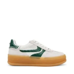 Steve Madden Off Track Sneaker White Green