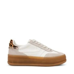 Steve Madden Off Track Sneaker White Leo