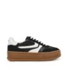 Steve Madden Off Track Sneaker Black Suede