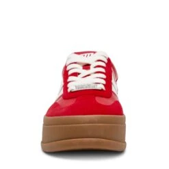 Steve Madden Off Track Sneaker Red Suede 9 Steve Madden Off Track Sneaker Red Suede -Steve Madden Shop SM11003601 03008 605 03