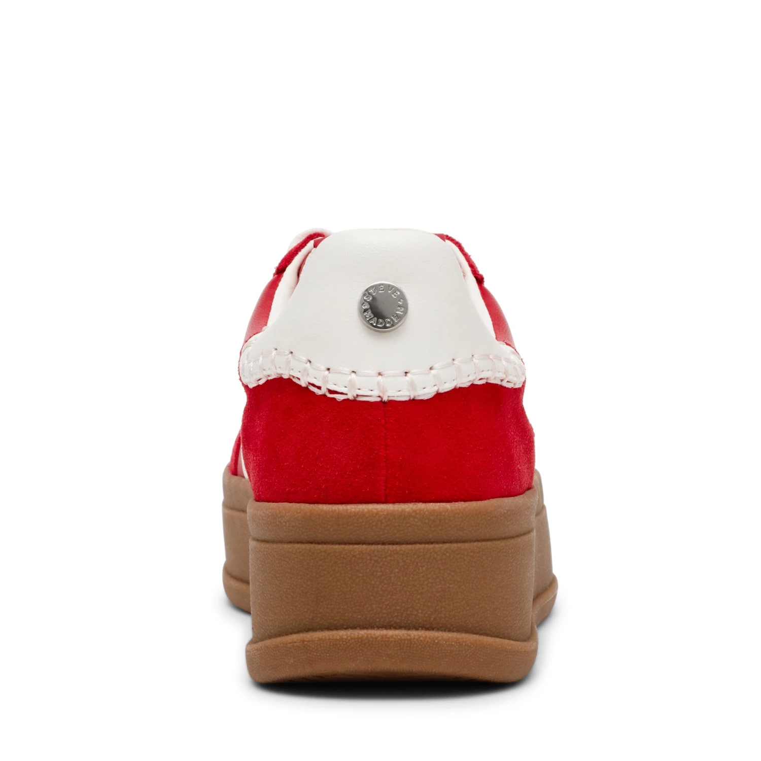 Steve Madden Off Track Sneaker Red Suede 6 Steve Madden Off Track Sneaker Red Suede - Image 4