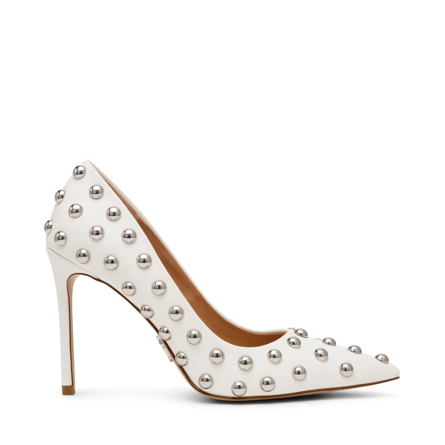 Steve Madden Thrive S Pump Wht W Stud 3 Steve Madden Thrive S Pump Wht W Stud