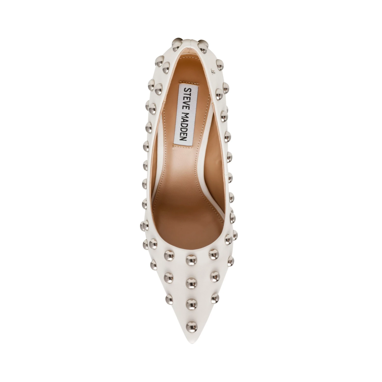 Steve Madden Thrive S Pump Wht W Stud 5 Steve Madden Thrive S Pump Wht W Stud - Image 3