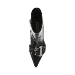 Steve Madden Slinger Bootie Black Crinkle Patent -Steve Madden Shop SM11003605 02002 BK1 05