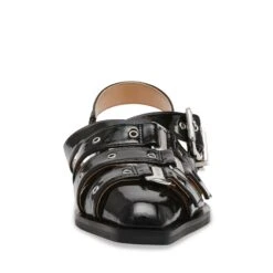 Steve Madden Gari Sandal Black Crinkle -Steve Madden Shop SM11003607 02002 BL4 03