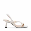 Steve Madden Infuzer Sandal White Patent