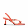Steve Madden Infuzer Sandal Coral Patent -Steve Madden Shop SM11003633 02002 803 01