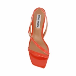 Steve Madden Infuzer Sandal Coral Patent -Steve Madden Shop SM11003633 02002 803 06