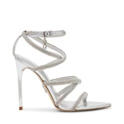 Steve Madden Sky High Sandal Silver