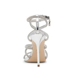 Steve Madden Sky High Sandal Silver -Steve Madden Shop SM11003639 04004 751 05
