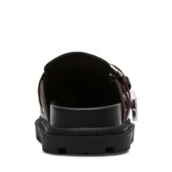 Steve Madden Offbeat Slide Brown Action Leather -Steve Madden Shop SM11003656 03001 22K 05