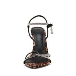 Steve Madden Stellina L Sandal Leop Satin -Steve Madden Shop SM11003660 04003 732 04