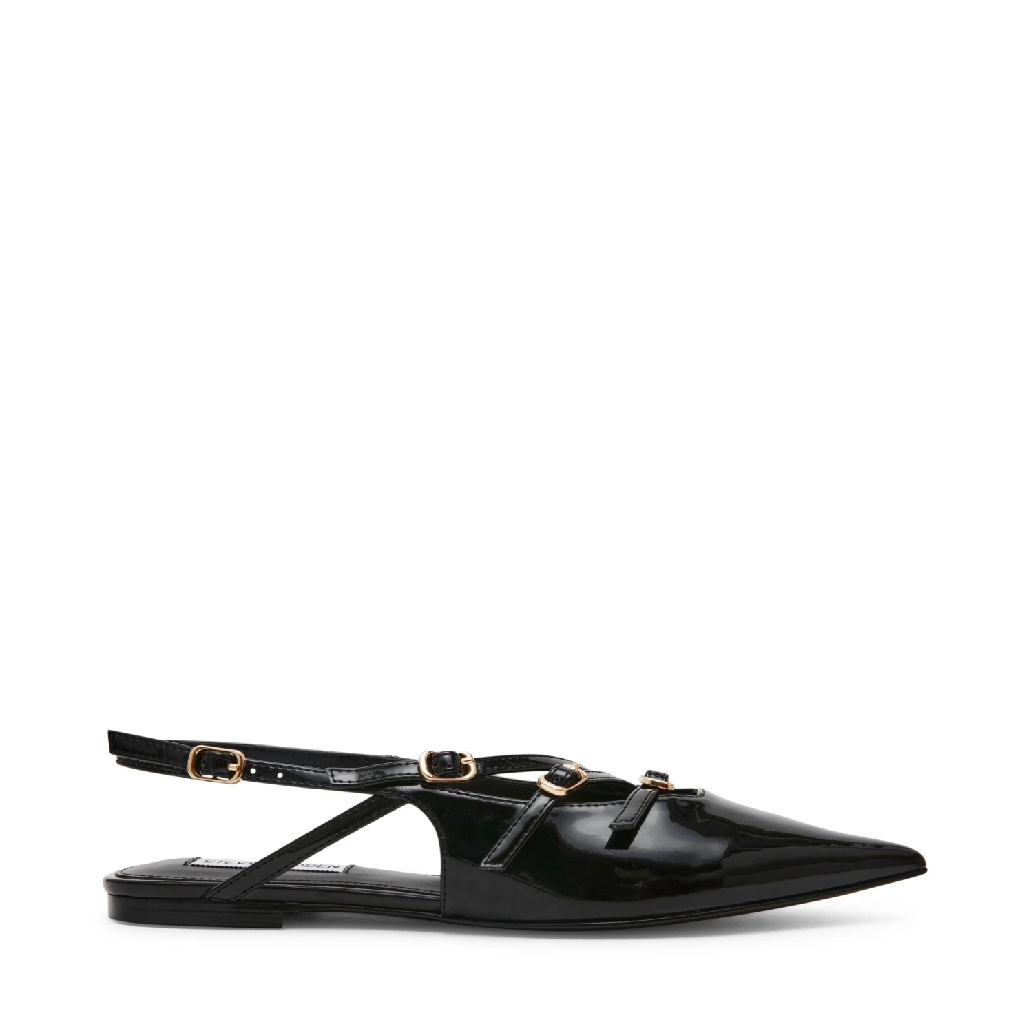 Steve Madden Cianna Sandal Black Patent 3 Steve Madden Cianna Sandal Black Patent