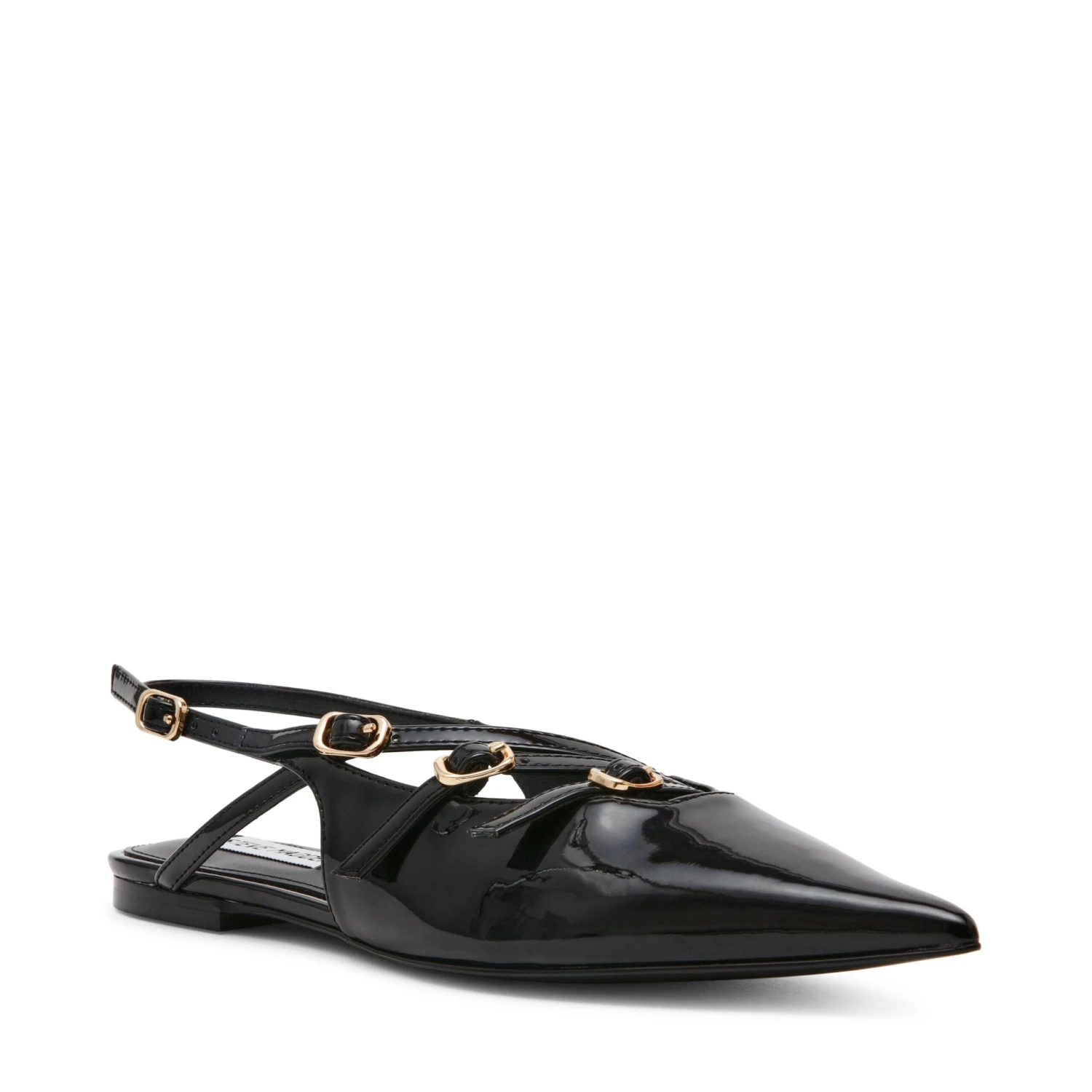 Steve Madden Cianna Sandal Black Patent 4 Steve Madden Cianna Sandal Black Patent - Image 2
