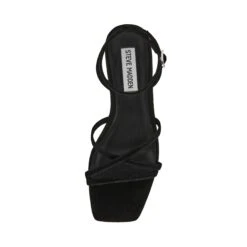 Steve Madden Gleams Sandal Black Suede 13 Steve Madden Gleams Sandal Black Suede -Steve Madden Shop SM11003712 03002 015 06
