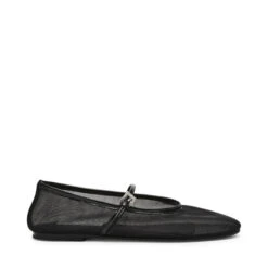 Steve Madden Mash Flat Shoe Black